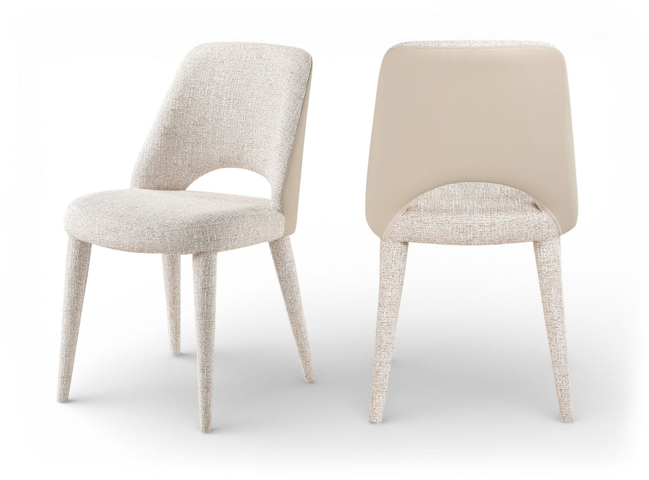Cici - Fabric Upholstered Dining Chair (Set of 2) - Simple Home Plus