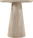 Cassino - Concrete Indoor/Outdoor End Table - Travertine - Simple Home Plus