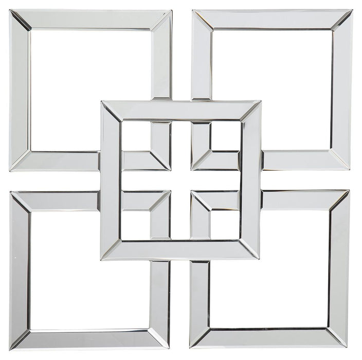 Quinnley - Metallic - Accent Mirror - Simple Home Plus