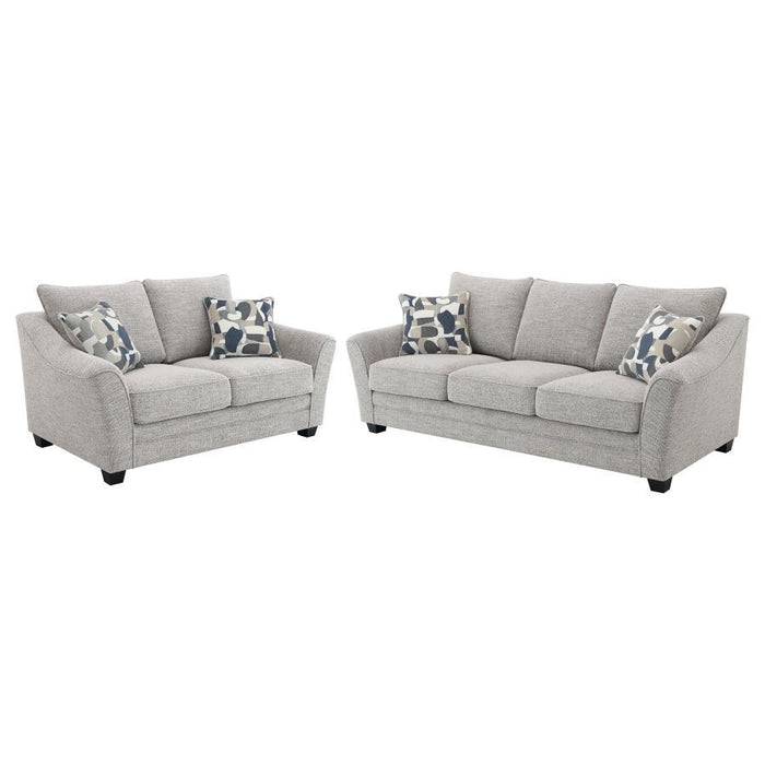 Tomkins - Boucle Upholstered Sofa Set - Simple Home Plus