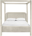 Salina - Velvet Upholstered Bed - Simple Home Plus