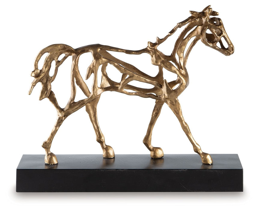 Grainville - Antique Gold Finish - Sculpture - Simple Home Plus