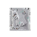 Cozy Flannel - King Printed Sheet Set - Gray Penguins - Simple Home Plus