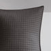 Brooklyn - Twin Comforter Set - Charcoal - Simple Home Plus