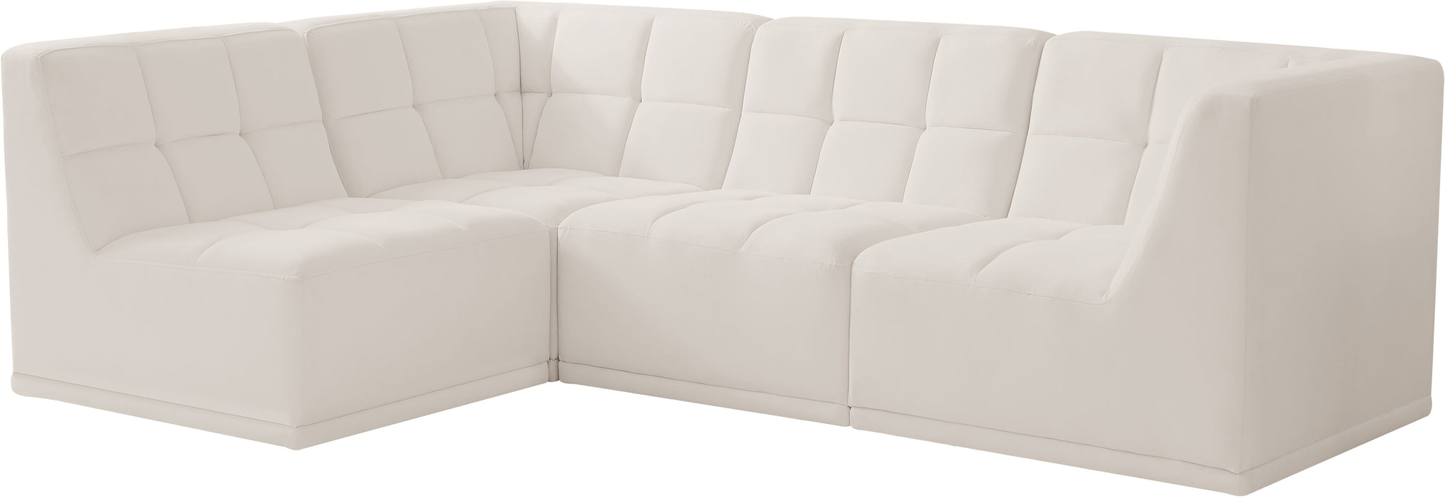 Relax - 4 Piece Modular Sectional - Simple Home Plus