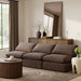Indulge - Velvet 3 Seat Modular Armless Sofa - Simple Home Plus