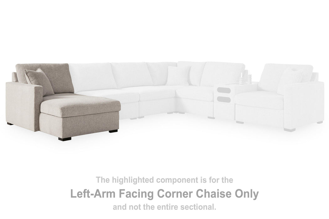 ModMax Luxe - LAF Corner Chaise - Flint - Simple Home Plus