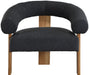 Winston - Accent Chair With Natural Legs - Simple Home Plus