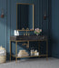 Marmo - Engineered Marble Bathroom Vanity With Gold Base - Simple Home Plus