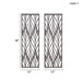 Florian - Carved Wall Panel Decor (Set of 2) - Reclaimed Gray - Simple Home Plus