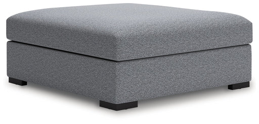 Bealton - Salt And Pepper - Oversized Accent Ottoman - Simple Home Plus