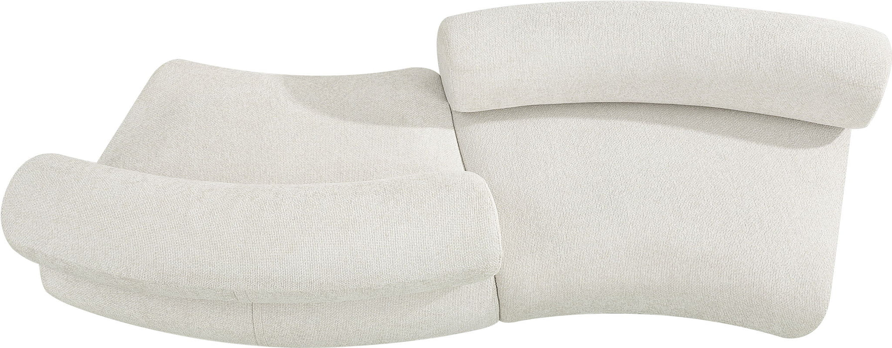 Bale - 2 Piece Curved Modular Sofa - Simple Home Plus