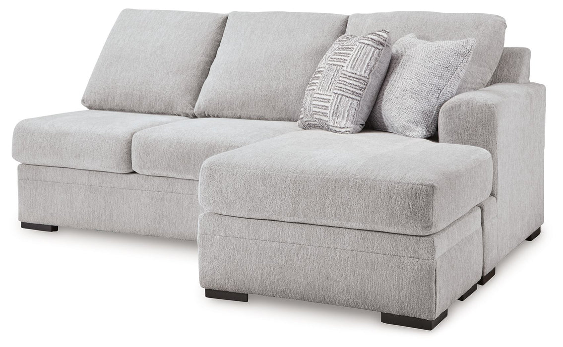 Gabyleigh - Raf Sofa Chaise - Nickel - Simple Home Plus