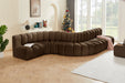 Arc - Velvet 7 Piece Modular Sofa - Simple Home Plus