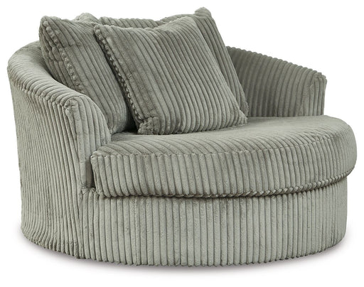 Lindyn - Oversized Swivel Accent Chair - Simple Home Plus