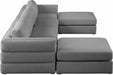 Beckham - 6 Piece Double Chaise Modular Sectional - Simple Home Plus