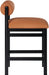 Roundhill - Faux Leather Counter Stool - Black Frame - Simple Home Plus