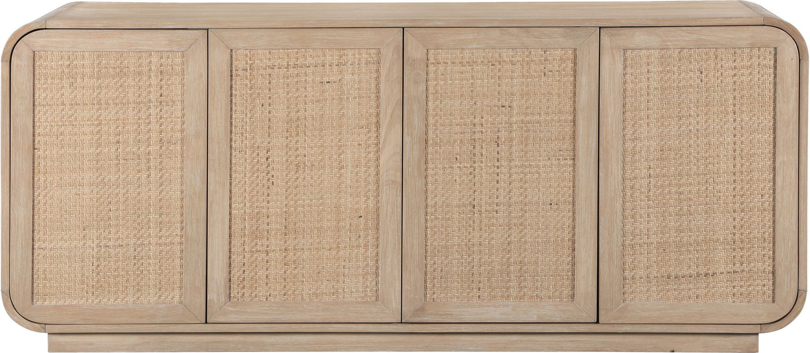 Windsor - 72" Rubberwood Sideboard / Buffet - Natural - Simple Home Plus