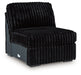 Midnight-Madness - Armless Chair - Onyx - Simple Home Plus