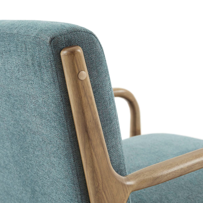 Novak - Lounge Chair - Teal - Simple Home Plus