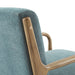 Novak - Lounge Chair - Teal - Simple Home Plus