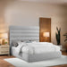 Adam - Linen Fabric Bed With 70.5" Headboard - Simple Home Plus