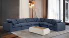 Comfy - 6 Piece Linen Modular Corner Sectional - Simple Home Plus