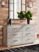 Shawburn - Gray - Six Drawer Dresser - Simple Home Plus