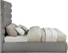 Adam - Chenille Fabric Bed With 70.5" Headboard - Simple Home Plus