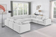 Comfy - 8 Piece Velvet Modular Sectional - Simple Home Plus
