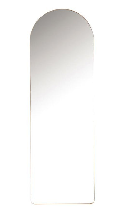 Stabler - Metal Framed Floor Mirror - Rose Gold - Simple Home Plus