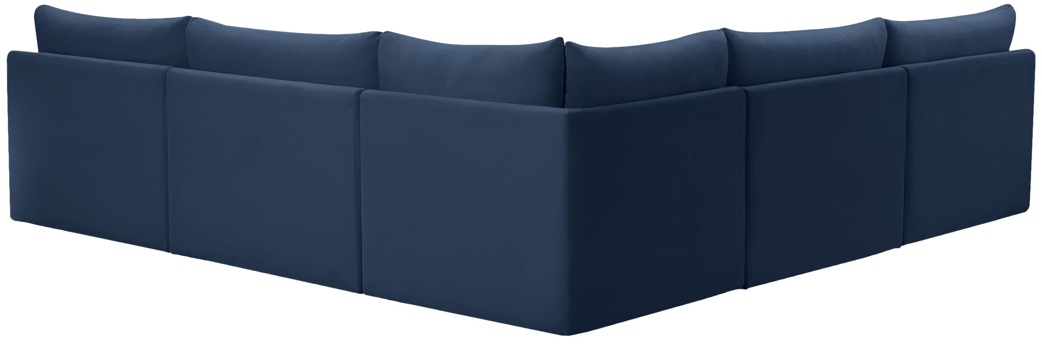 Jacob - Modular Corner Armless Sectional 5 Piece - Simple Home Plus