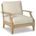 Clare View - Beige - Lounge Chair w/Cushion - Simple Home Plus