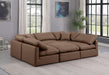 Indulge - Faux Leather 6 Piece Modular Sectional - Simple Home Plus
