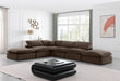 Comfy - 6 Piece Velvet Modular Sectional - Simple Home Plus