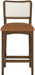 Atrium - Counter Stool With Brushed Brown Base (Set of 2) - Simple Home Plus
