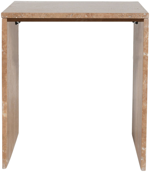 Pienza - Travertine Table - Simple Home Plus