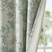 Julie - Printed Botanical Blackout Panel - Aqua - Simple Home Plus
