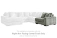 Lindyn - RAF Corner Chair - Fog - Simple Home Plus
