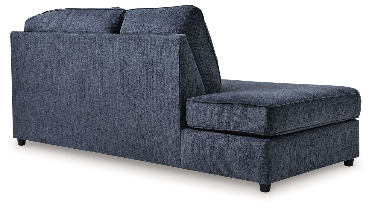 Albar Place - Laf Corner Chaise - Cobalt - Simple Home Plus