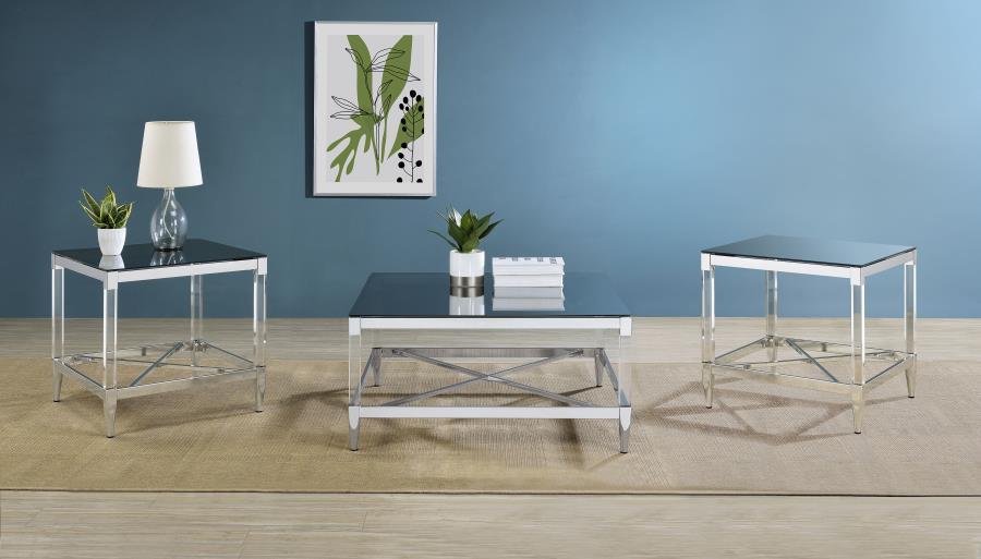 Lindley - Square Coffee And End Table Set - Simple Home Plus