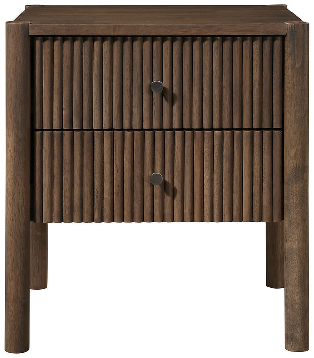 Kivo - Solid Wood Nightstand - Simple Home Plus