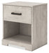 Shawburn - Gray - One Drawer Night Stand - Simple Home Plus