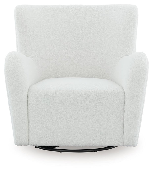 Rowenburg - Swivel Glider Accent Chair - Simple Home Plus