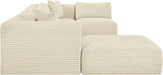 Shaggy - 6 Piece Modular U-Shaped Sectional - Simple Home Plus