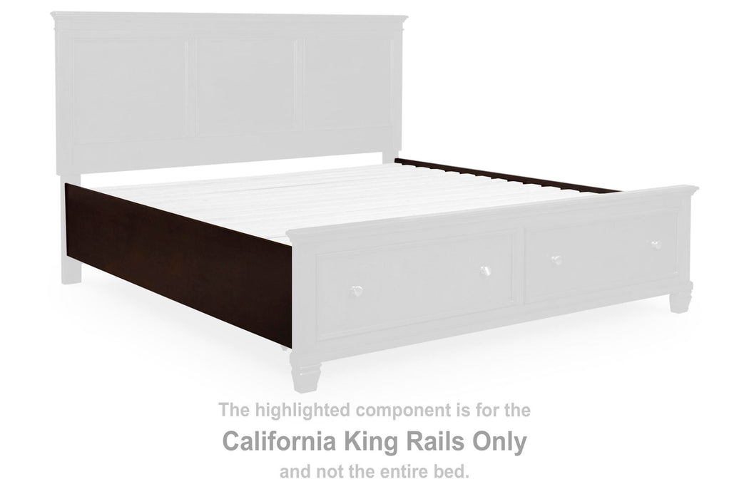 Danabrin - California King Rails - Brown - Simple Home Plus