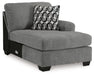 Birkdale Court - Raf Corner Chaise - Gray - Simple Home Plus