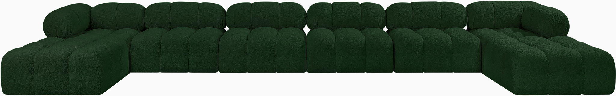 Ames - 8 Piece Fabric Modular Sectional - Simple Home Plus
