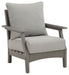 Visola - Gray - Lounge Chair w/Cushion (Set of 2) - Simple Home Plus