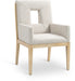Gwendolyn - Dining Arm Chair With Natural Frame - Simple Home Plus